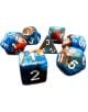 Комплект зарчета за настолни игри Dice4Friends: Dice Set - Rusty Blue, 7 бр. - Dice4Friends - Dice4Friends - 730977091540-thumb