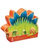 Пъзел Crocodile Creek - Dino Land, 36 части - Crocodile Creek - BVBA Vekemans - Crocodile Creek - Shaped Box Puzzles - 732396407841-1-thumb