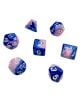 Комплект зарчета за настолна игра Dice4Friends: Dice Set - Pink Galaxy-thumb