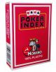 Карти за игра Modiano Poker Index 100% Plastic, червен гръб - Modiano - 8003080855371-1-thumb