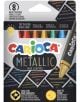 Комплект пастели Carioca, 8 цвята металик - Carioca - Carioca - Момиче, Момче - Carioca - Metallic - 8003511431631-thumb