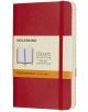 Джобен червен тефтер Moleskine Classic Scarlet Red с меки корици и линирани страници - Moleskine - Moleskine - Moleskine - Classic - 8055002854597-1-thumb