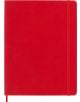 Голям червен тефтер Moleskine Classic Scarlet Red с меки корици и линирани страници - Moleskine - Moleskine - Moleskine - Classic - 8055002854672-2-thumb