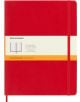 Голям червен тефтер Moleskine Classic Scarlet Red с меки корици и линирани страници - Moleskine - Moleskine - Moleskine - Classic - 8055002854672-1-thumb