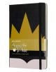 Черен тефтер Moleskine Snow White Gold Crown Large с широки редове, Limited Edition - Moleskine - Moleskine - Moleskine - Snow White - 8058341710357-1-thumb