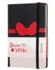 Черен тефтер Moleskine Snow White Red Bow Pocket с широки редове, Limited Edition - Moleskine - Moleskine - Moleskine - Snow White - 8058341710371-1-thumb