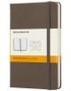 Джобен кафяв тефтер Moleskine Classic Earth Brown с твърди корици и линирани страници - Moleskine - Moleskine - Moleskine - Classic - 8058341715253-1-thumb