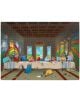 Пъзел Експлодиращи Котета - The Cat's Last Supper, 1000 части - Exploding Kittens - Exploding Kittens - 810083042503-2-thumb