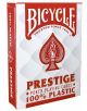 Карти за игра Bicycle Prestige Rider Back 100% Plastic Jumbo Index - Bicycle - The United States Playing Card Company - Жена, Мъж - 8420707441005-2-thumb