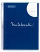 Тетрадка Miquelrius Emotions А4 със спирала, 80 листа на малки квадратчета, тъмносиня - Apli Paper - Miquelrius - Emotions - 8422593460467-2-thumb