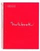 Тетрадка Miquelrius Emotions А4 със спирала, 80 листа на широки редове, червена - Apli Paper - Miquelrius - Emotions - 842259-1-thumb