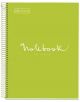 Тетрадка Miquelrius Emotions А4 със спирала, 120 листа на широки редове, лайм - Miquelrius - Apli Paper - Miquelrius - Emotions - 8422593499382-thumb