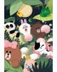 Голям плакат Line Friends Jungle - Grupo Erik - GRUPO ERIK EDITORES S.L. - Grupo Erik - Line Friends - 8435497230302-thumb