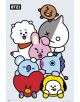 Голям плакат BT21 Characters - Grupo Erik - GRUPO ERIK EDITORES S.L. - Grupo Erik - BT21 - 8435497231613-thumb