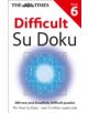 The Times Difficult Su Doku Book 6 - 9780007465163-thumb