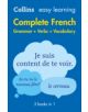 Easy Learning French Complete Grammar, Verbs and Vocabulary (3 books in 1) - 9780008141721-thumb