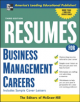 Resumes for Business Management Careers - 9780071467803-thumb