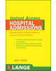 LANGE Instant Access Hospital Admissions - McGraw-Hill Education - Europe - 9780071481373-thumb