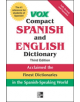 Vox Compact Spanish and English Dictionary, Third Edition (Paperback) - 9780071499507-thumb