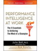 Performance Intelligence at Work: The 5 Essentials to Achieving The Mind of a Champion - 9780071625142-thumb