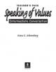 Speaking of Values 1 Teacher's Pack - 9780131844759-thumb