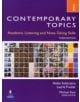 Contemporary Topics 1: Academic Listening and Note-Taking Skills (Intermediate) - 9780132355704-thumb