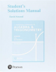 Student's Solutions Manual for a Graphical Approach to Algebra & Trigonometry - 9780134674360-thumb