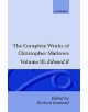 The Complete Works of Christopher Marlowe: Volume III: Edward II - 9780198122784-thumb