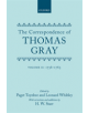 Correspondence of Thomas Gray - 9780198794509-thumb