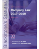 Blackstone's Statutes on Company Law 2017-2018 - 9780198802679-thumb