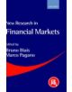 New Research in Financial Markets - 9780199243211-thumb