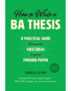 How to Write a Ba Thesis, Second Edition - 9780226430911-thumb