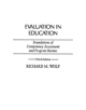 Evaluation in Education - 9780275936167-thumb