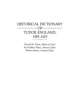 Historical Dictionary of Tudor England, 1485-1603 - 9780313265983-thumb