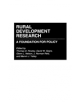 Rural Development Research - 9780313297267-thumb