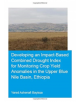 Developing an Impact-Based Combined Drought Index for Monitoring Crop Yield Anomalies in the Upper Blue Nile Basin, Ethiopia -thumb