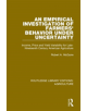 An Empirical Investigation of Farmers Behavior Under Uncertainty - Taylor & Francis Ltd - 9780367252052-thumb