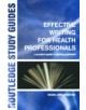 Effective Writing for Health Professionals - 9780415334471-thumb