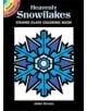 Heavenly Snowflakes Stained Glass Coloring Book - 9780486449234-thumb