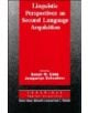 Linguistic Perspectives on Second Language Acquisition - 9780521371704-thumb