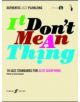 It Don't Mean a Thing - 9780571527403-thumb