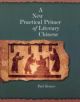 A New Practical Primer of Classical Chinese - 9780674022706-thumb