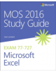 MOS 2016 Study Guide for Microsoft Excel - 9780735699434-thumb