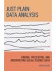 Just Plain Data Analysis - 9780742560536-thumb