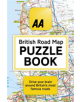 The AA British Road Map Puzzle Book - Little, Brown Book Group - 9780751578973-thumb