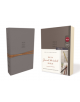 NKJV, Journal the Word Bible, Cloth over Board, Gray, Red Letter Edition, Comfort Print - Thomas Nelson Publishers - 97807852-thumb