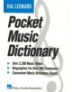 Pocket Music Dictionary - 9780793516544-thumb