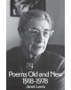 Poems Old & New 1918-1978 - 9780804003728-thumb