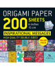 Origami Paper 200 sheets Inspirational Messages 6 inch (15 cm) - 9780804852067-thumb