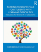 Reading Fundamentals for Students with Learning Difficulties - 9780815352914-thumb